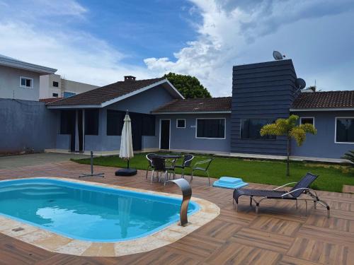 Foz do Iguacu House | Casa Beverly, com Piscina, 3 Quartos e Churrasqueira