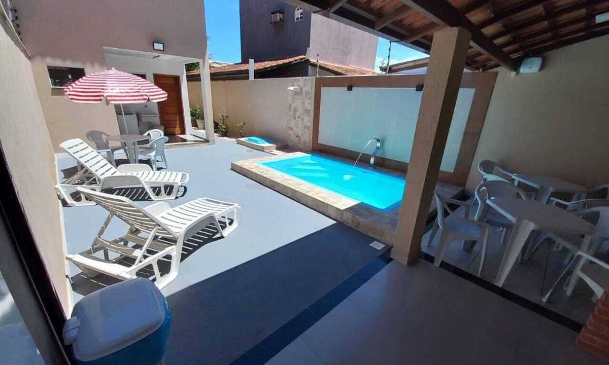 Estancia Monazetoca House | Casa Duplex Climatizada com Piscina Para 8 Pessoas