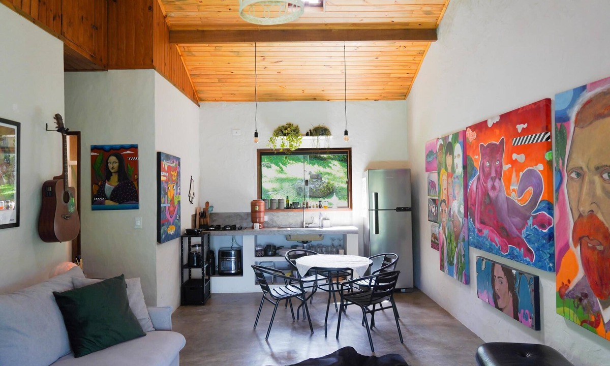 Santa Luisa de Baixo House | Casa c/Pisc. e Cachoeira em São Francisco Xavier!