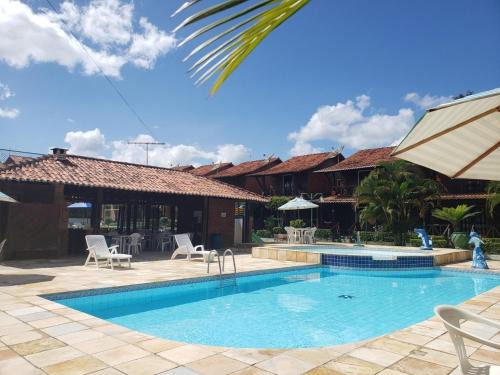 Novo Gravata Ski Chalet | Casa Chalé com 3 quartos pra dez pessoas com piscina aquecida nos feriados