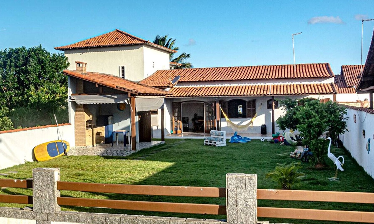 Sao Vicente de Paula House | Casa com churrasqueira e lazer em Arraial do Cabo