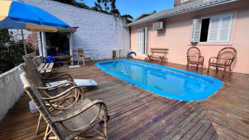 Caxias do Sul House | Casa com Piscina, Churrasqueira e Mesa de Bilhar