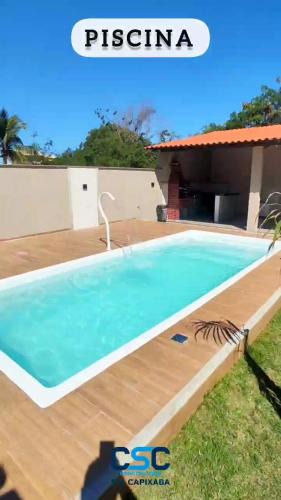 Anchieta House | Casa com piscina em castelhanos