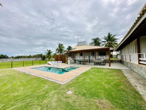 Estancia House | Casa com piscina em Estância paraíso à beira mar
