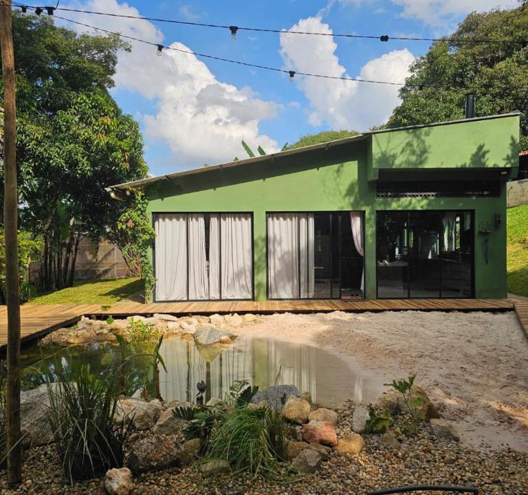 Sao Roque House | Casa com piscina natural e lago em São Roque