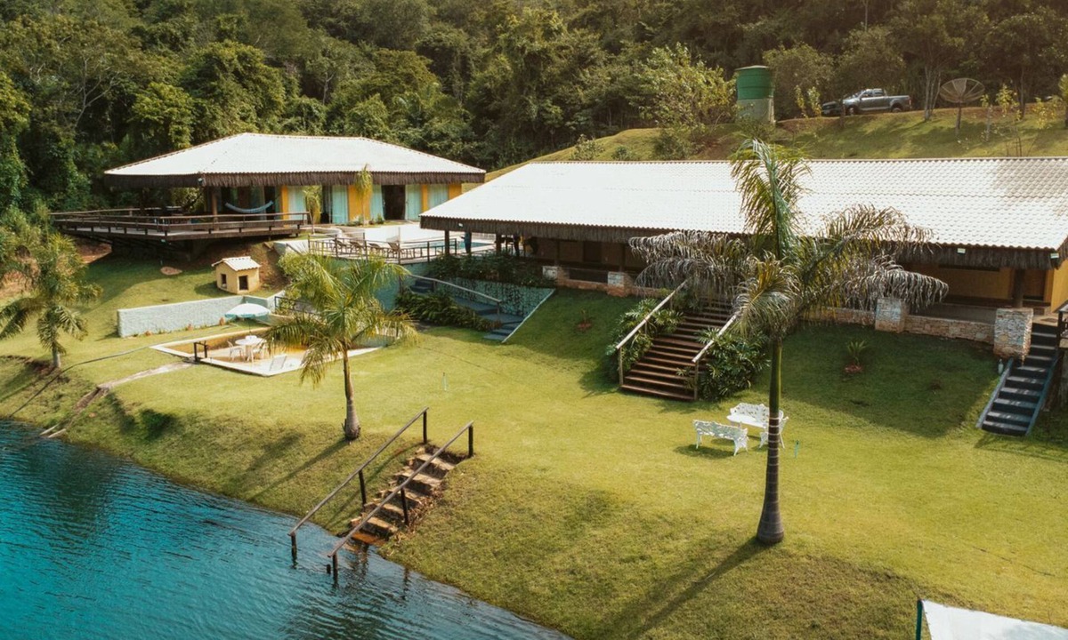Agua Limpa House | Casa da Rosa (Enseada dos Bacuris) - Lago das Brisas