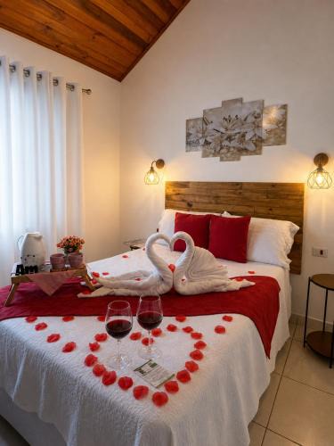 Jarinu Hotel | Casa da Vovó na Pousada Sitio Pauletto - com Cozinha, Churrasqueira e Decoração