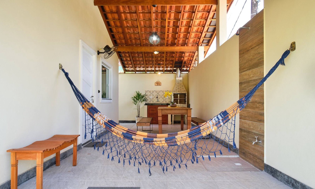 Ponte Branca House | Casa das Aroeiras com ar Condicionado