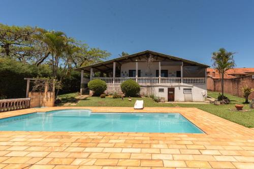 Braganca Paulista House | Casa de Campo com Piscina e Lareira em Braganca