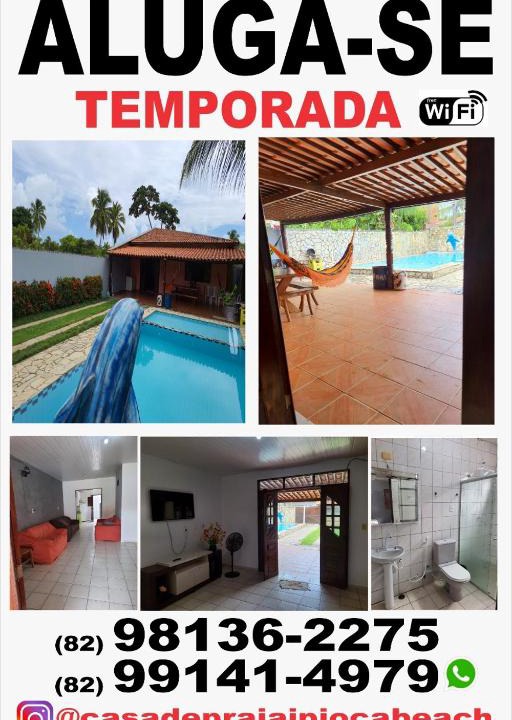 Maceio House | CASA DE PRAIA IPIOCA BEACH É A SUA MELHOR ESCOLHA EM MACEIÓ-Al