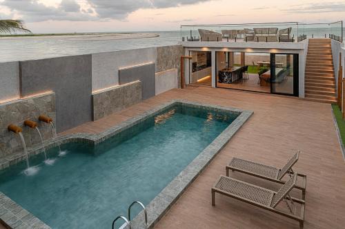 Marechal Deodoro House | Casa de praia pé na areia, alto padrão, 07 quartos