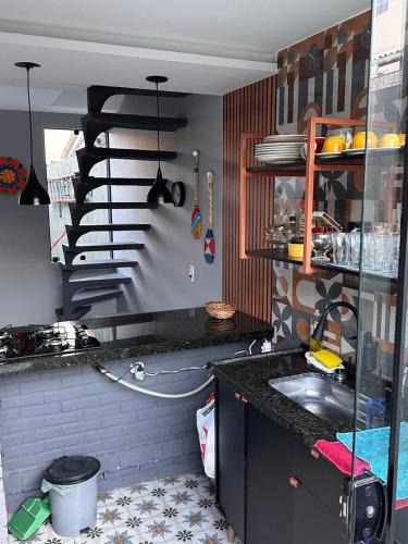 Praia do Morro House | Casa duplex compacta Top