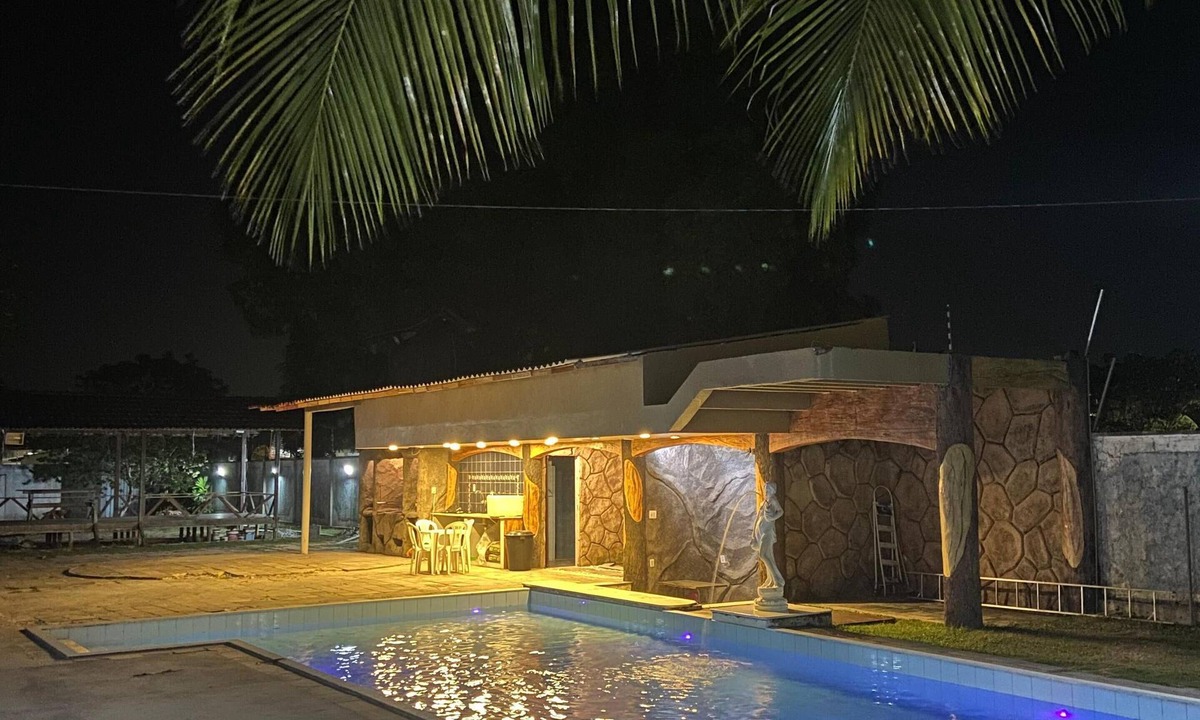 Belem House | Casa Grande Murubira - Swimming pool, barbecue, bikes and volleyball/football arena