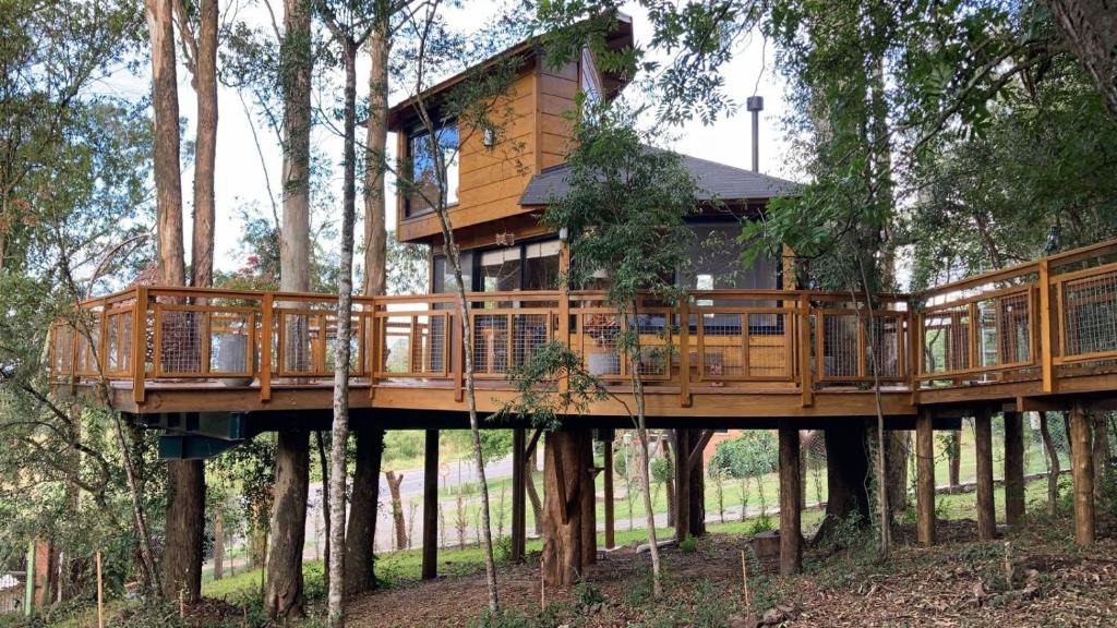 Farroupilha Villa | Casa na Árvore Aconchego Morada dos Vagalumes