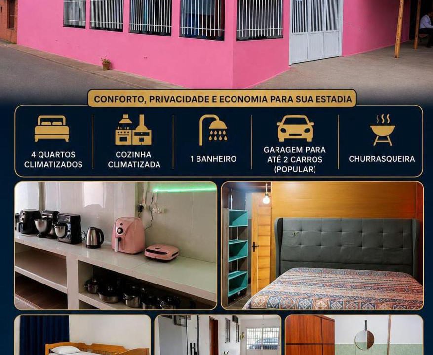 Foz do Iguacu House | Casa Rosa Premium