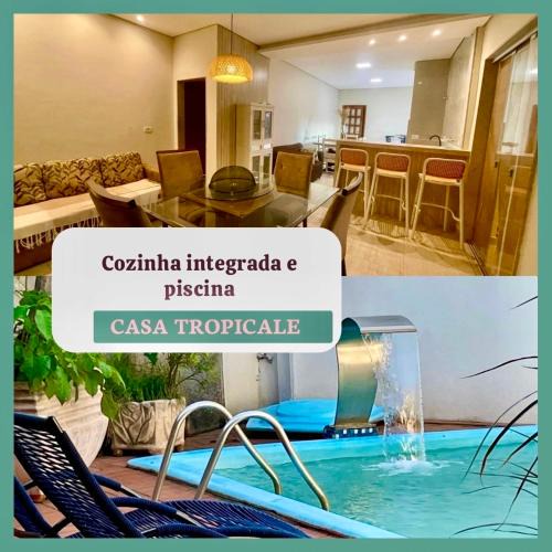 Vila Messias House | Casa Tropicale House accommodates family and work