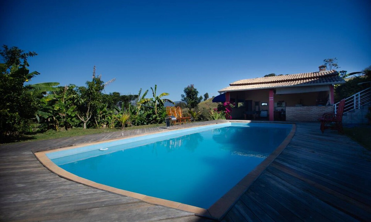 Pouso Alegre House | Chácara confortável c piscina e lazer - Extrema/MG