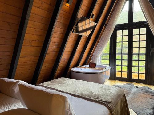 Domingos Martins Ski Chalet | Chalé Aconchegante com Jacuzzi em Domingos Martins