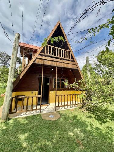 Sao Roque Ski Chalet | Chalé Kaa Puã Vista e Aconchego na Rota do Vinho