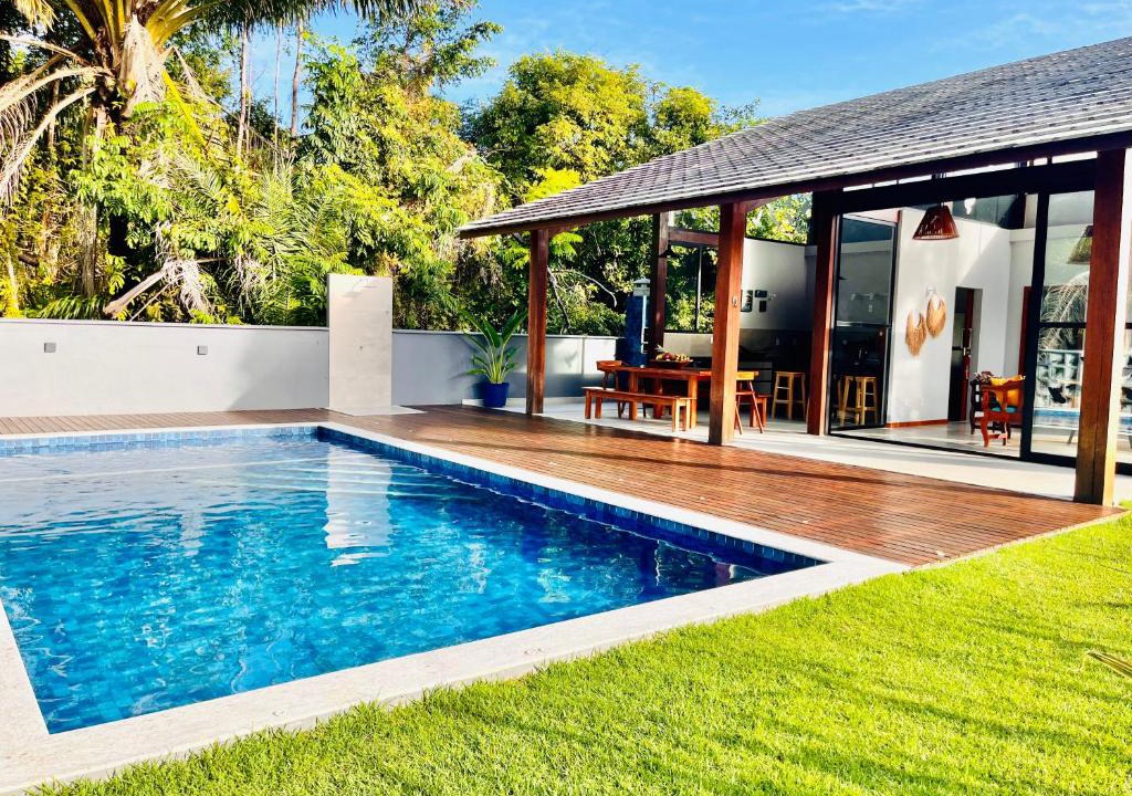 Barra do Jacuipe House | Chalé Litoral Norte - em condomínio de praia