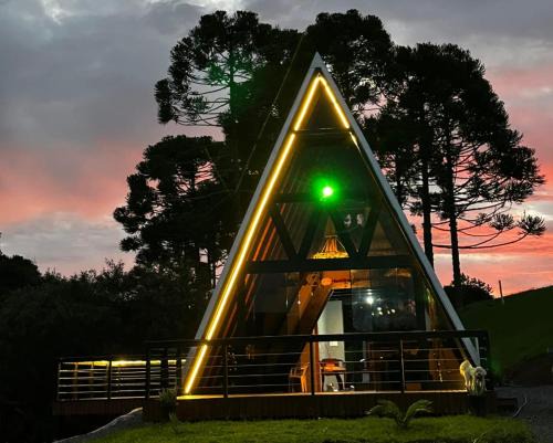 Ponte Alta Cabin | Chalé Montem Verde I Refúgio na Serra Catarinense em Ponte Alta com Hidro próximo Lages, Urubici