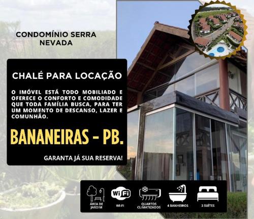 Bananeiras Ski Chalet | Chalé Nevada 310