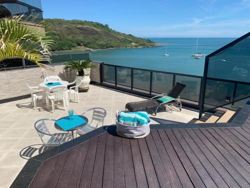 Praia do Morro Apartment | Cobertura Duplex Beira Mar Praia do Morro, Guarapari