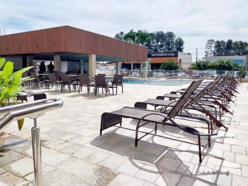 Prive das Caldas Apartment | COM CAFE E SUITE SPAZZIO DIROMA E ACESSO GRATUITO no ACQUA PARK DIROMA
