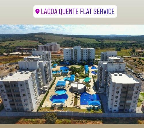 Setor Lagoa Quente Apartment | Condomínio Lagoa Quente Flat Service-Caldas Novas - FLAT TOP