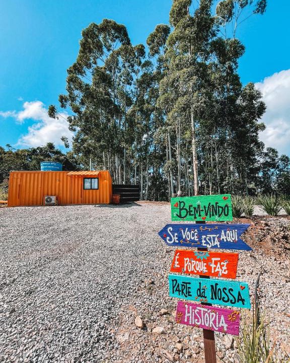 Flores da Cunha House | Container ABOBORA na natureza da Serra Gaúcha