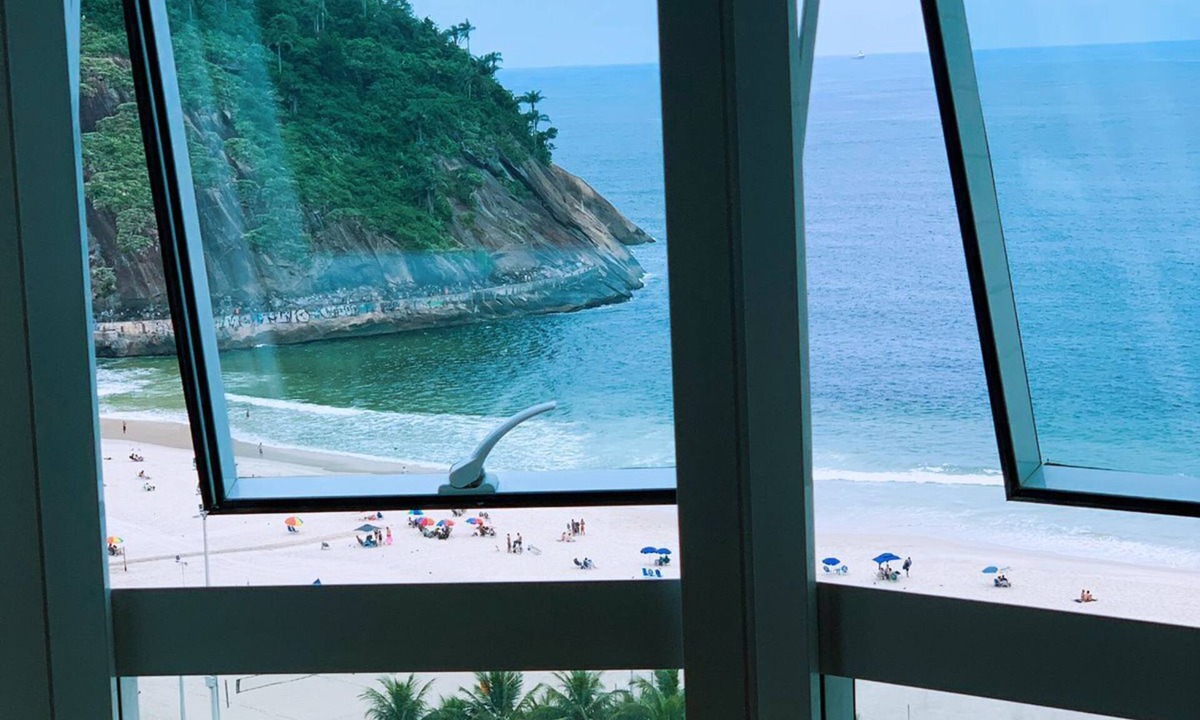 Leme Apartment | Copacabana Suíte Charmosa Vista mar