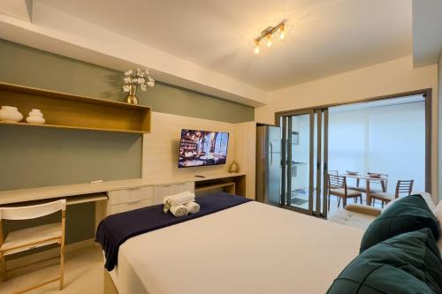 Indianopolis Apartment | COT308 · Refúgio: Próximo Aeroporto, Shopping e c/Garagem