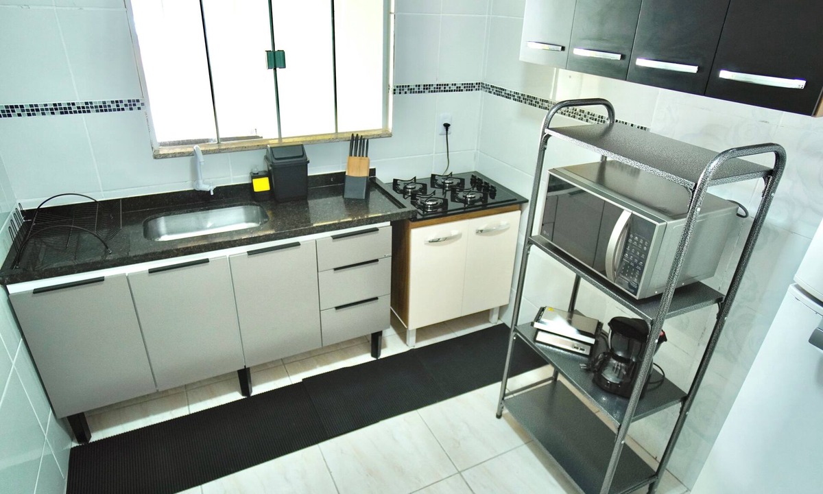 Vila Messias House | Cozy House, 2 bedrooms, 1 Air Conditioning, Large Garage, Full Kitchen