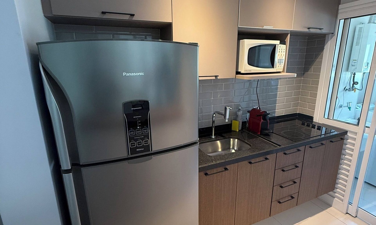 Brooklin Novo Apartment | Cozy Modern Loft Luxury Condominium - Berrini, Shopping Malls and High Security