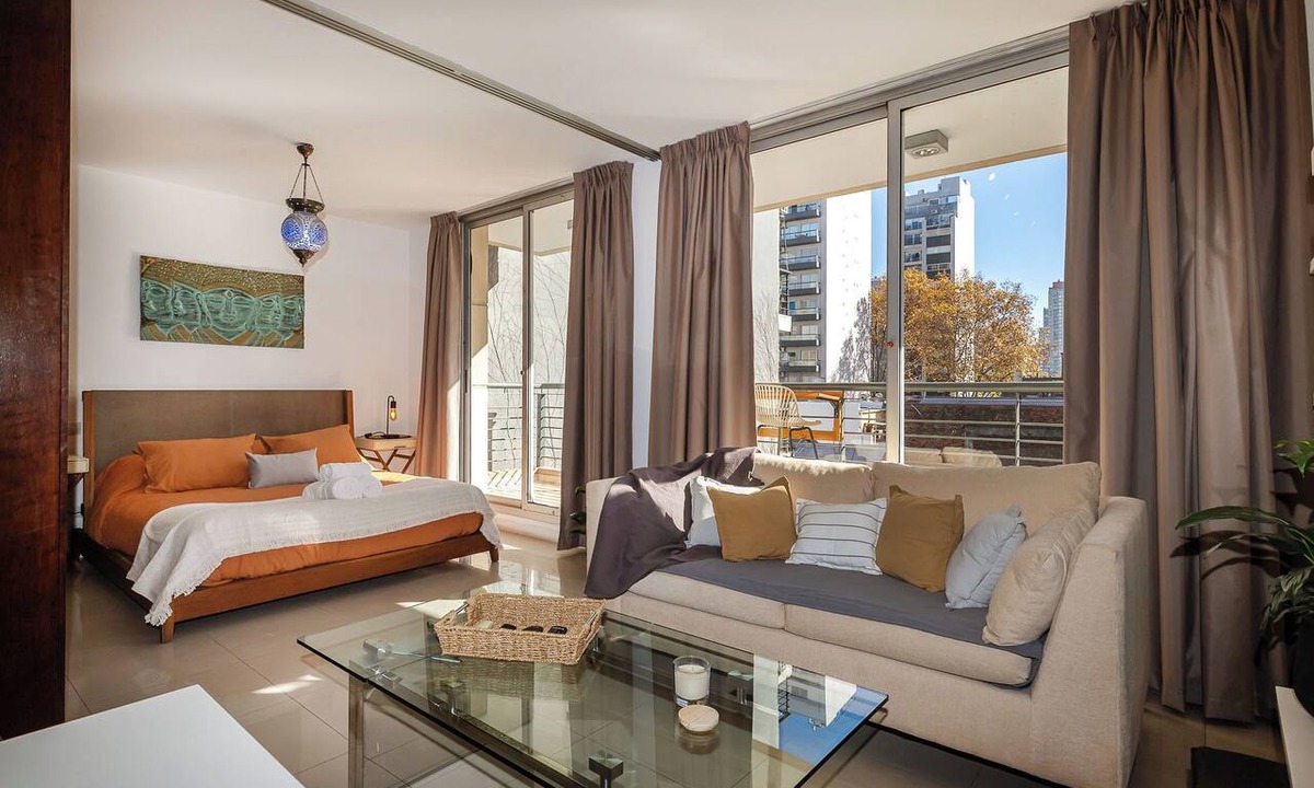 Villa Crespo Apartment | Designer apartment just steps from the Movistar Arena, with a balcony and a pool