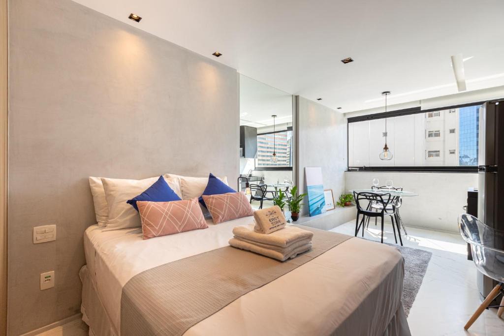 Vila Olimpia Apartment | Easy Star - VN Gomes - Estúdios aconchegantes com vaga na Vila Olímpia