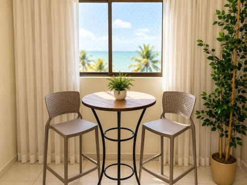 Cruz das Almas Apartment | Edf. Maison Monet - Quarto e Sala Completo | Vista Mar