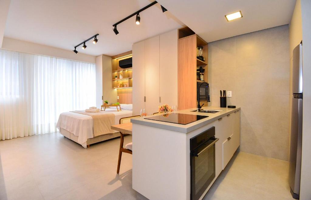 Trindade Apartment | Elegante Studio em frente a UFSC e HU - VIVA 201R