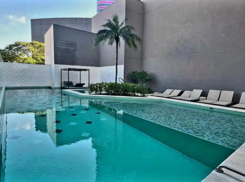 Pinheiros Apartment | Espaço premium com cama queen, Ar condicionado, Sofá Cama, ducha dupla