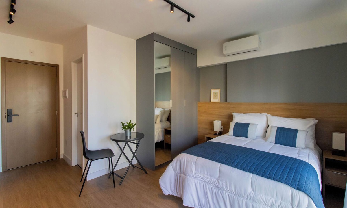 Guarulhos City Centre Apartment | Essential Studio 101003 - 13 km GRU + Air + Leisure