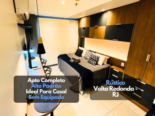 Volta Redonda Apartment | Flat Alto Padrão com Ar-Condicionado Volta Redonda