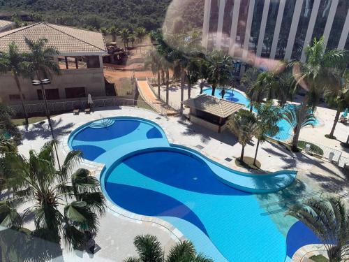 Barretos Apartment | Flat Barretos Thermas dentro do Parque do Peão no Barretos Park - suíte luxo