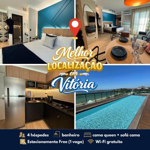 Vitoria Apartment | Flat Blue Praia de Camburi