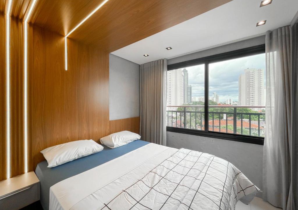 Aclimacao Apartment | Flat Central com Quarto Privativo para 5 Pessoas