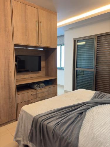 Santa Fe Apartment | Flat com acesso privativo ao Shopping com 3 ou mais diárias - Edifício Manhattan