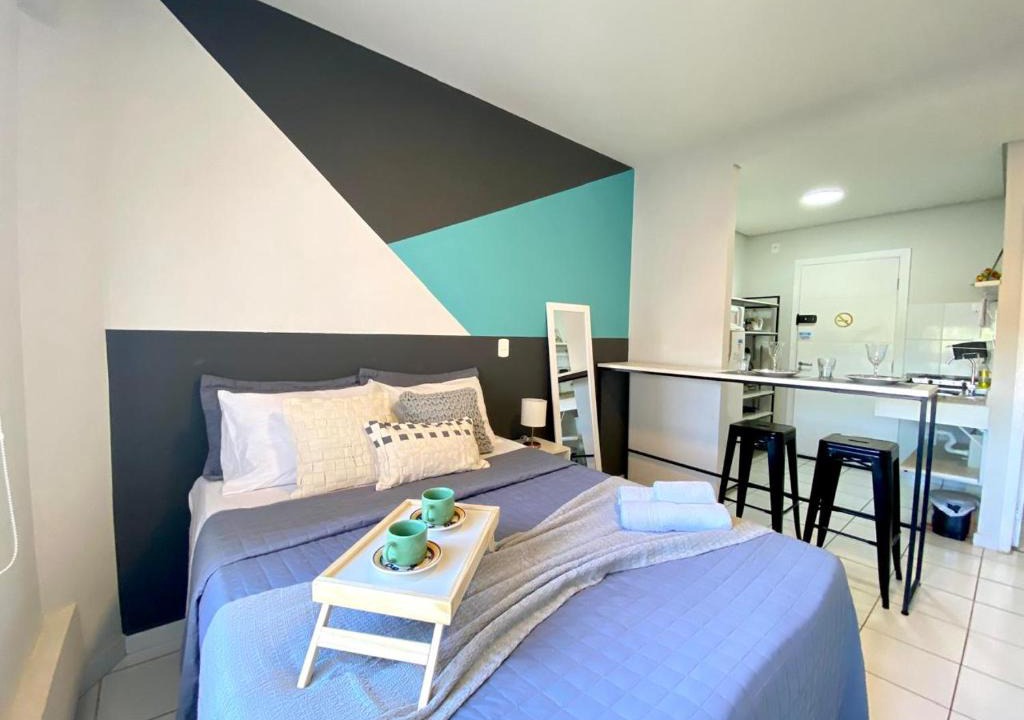 Ribeirao Preto Apartment | Flat com Wifi, Pisicina e Estacionamento