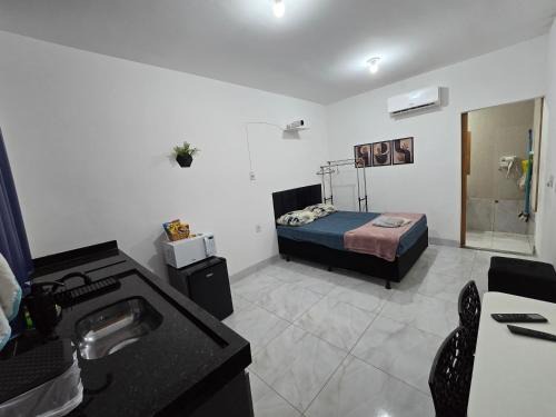 Aparecida de Goiania Apartment | Flat completo 7 com ar condicionado e local calmo e tranquilo