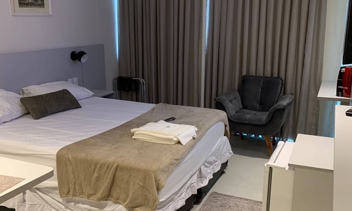 Parque Leopoldina Hotel | Flat Encantador com Piscina/Vista Exclusiva Para Av. Pelinca