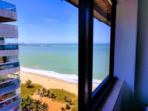 Vila Velha Apartment | Flat Pasárgada 812 - vista para a Praia da Costa, academia moderna, piscinas panorâmicas, minimercado e lavanderia