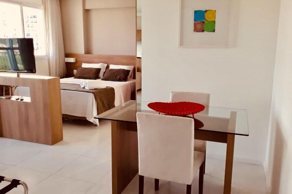 Jacarepagua Apartment | Flat TOP e PERFEITO inteiro na Barra da Tijuca com cozinha, lavanderia, GARAGEM e wi fi
